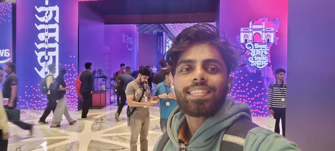 Suraj at AWS Summit Mumbai 2026