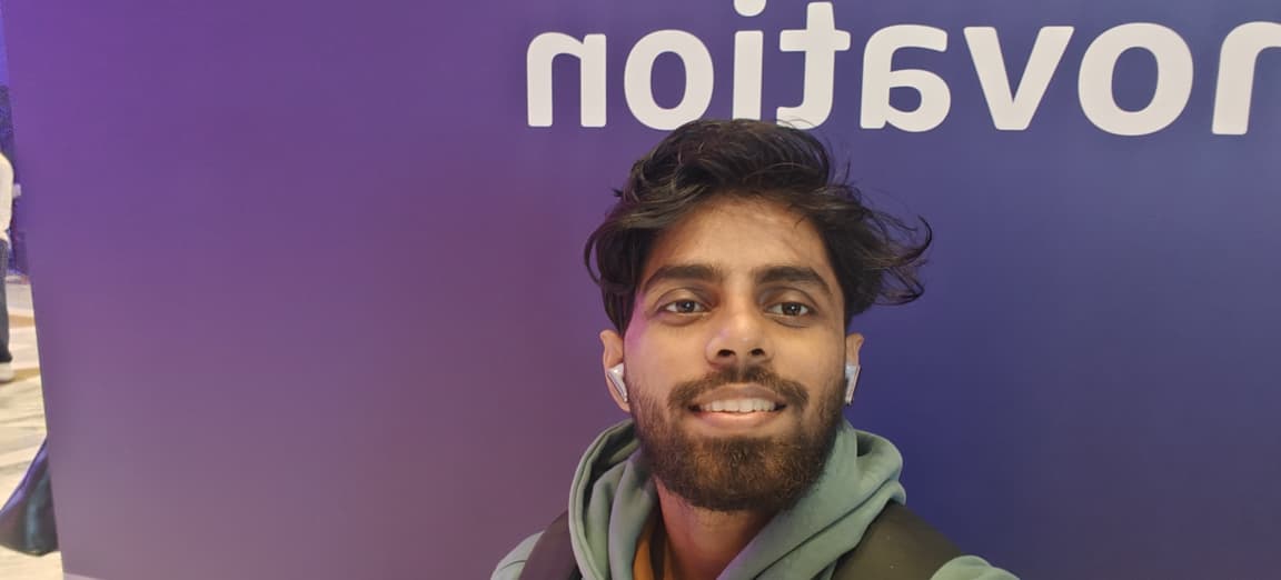 Suraj at the innovation zone